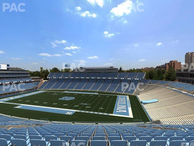 Seating view for Kenan Memorial Stadium Section 210