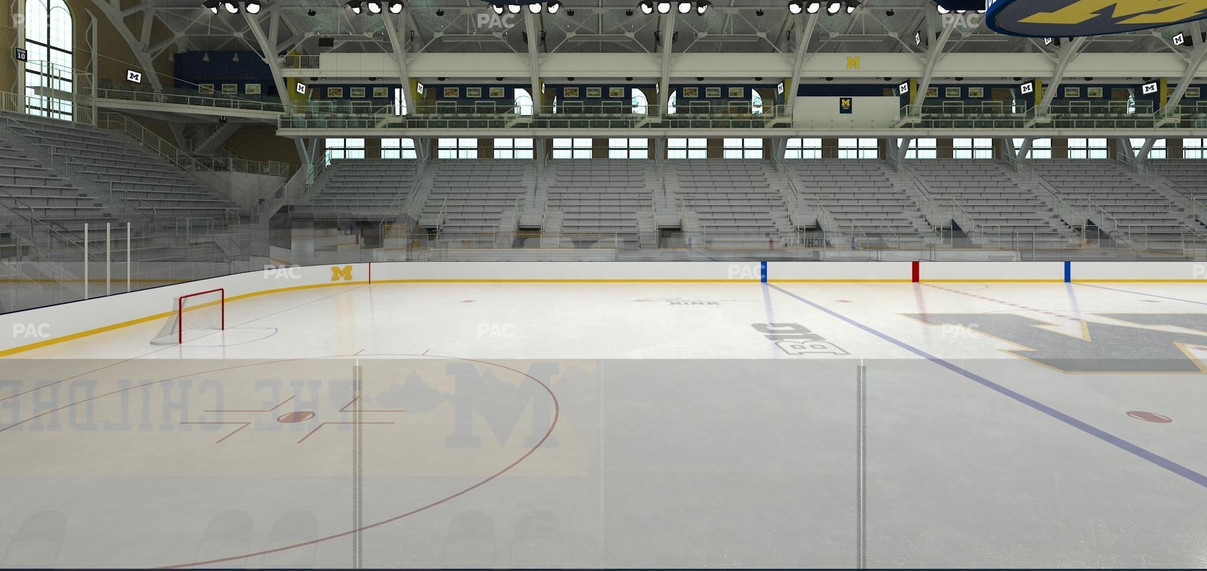 Seating view for Yost Arena Section 17