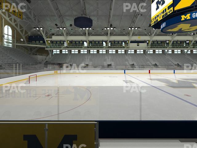 Seating view for Yost Arena Section 17