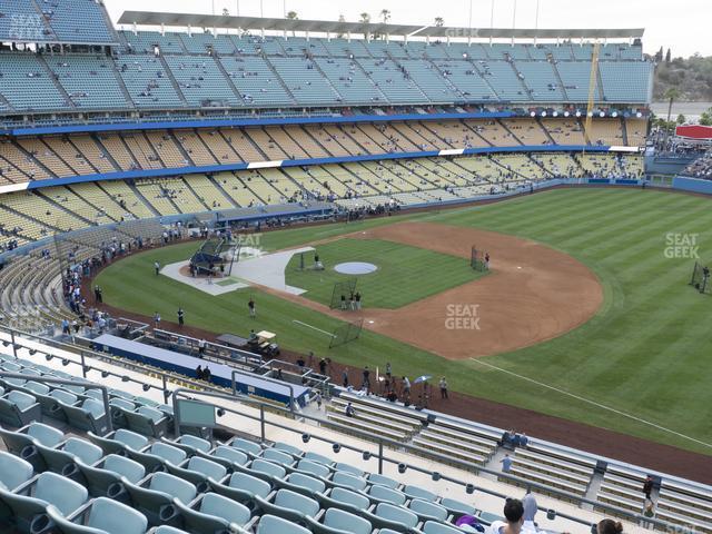 Seating view for Dodger Stadium Section 32 Rs