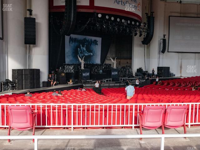 Seating view for PNC Bank Arts Center Section 204