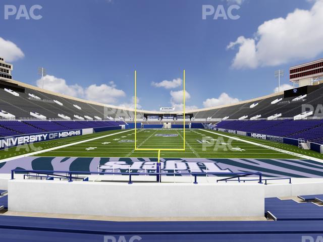 Seating view for Simmons Bank Liberty Stadium Section Box 127