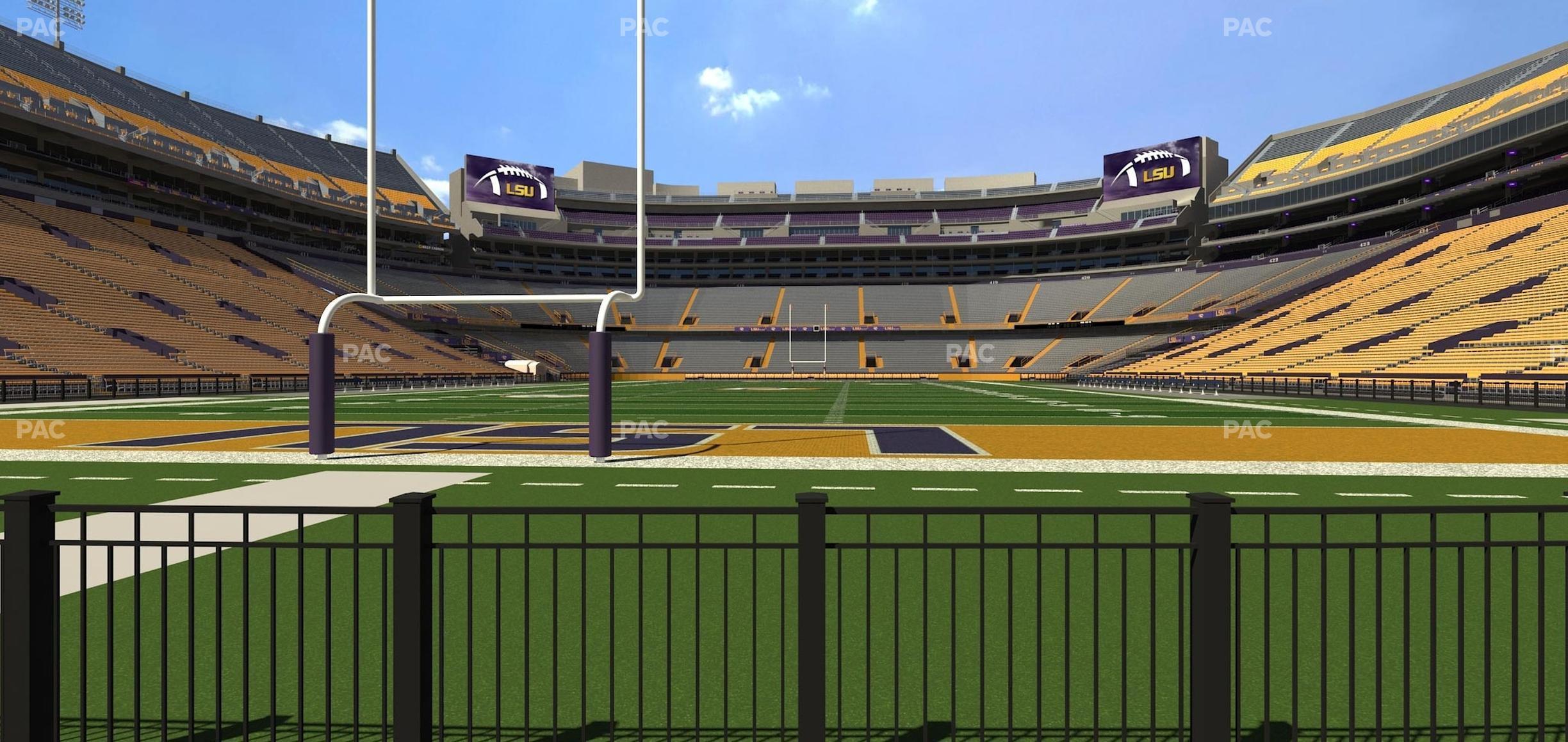 Seating view for Tiger Stadium Section Box 25