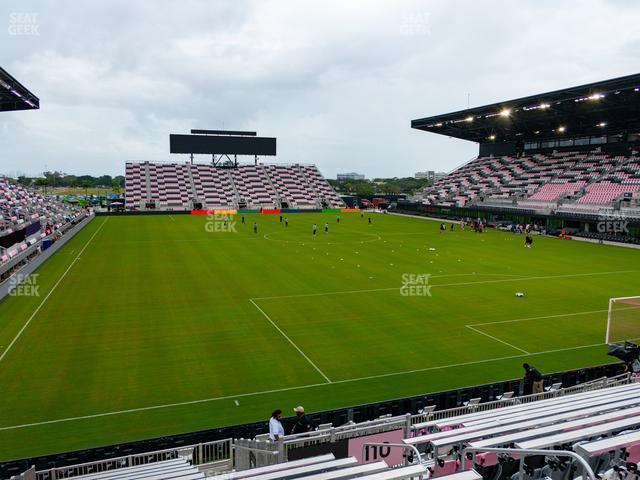 Seating view for Chase Stadium Section 111