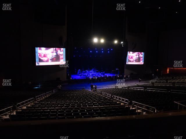 Seating view for Arizona Financial Theatre Section Club 205