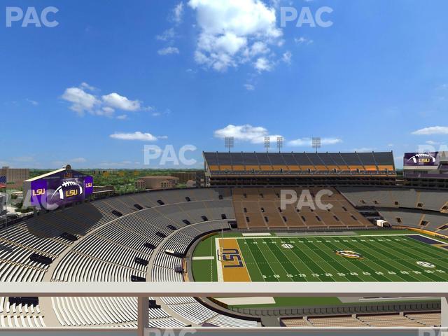 Seating view for Tiger Stadium Section 520