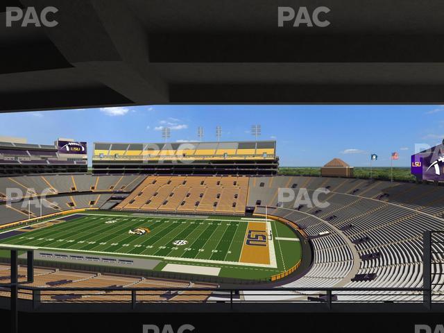 Seating view for Tiger Stadium Section Suite 202