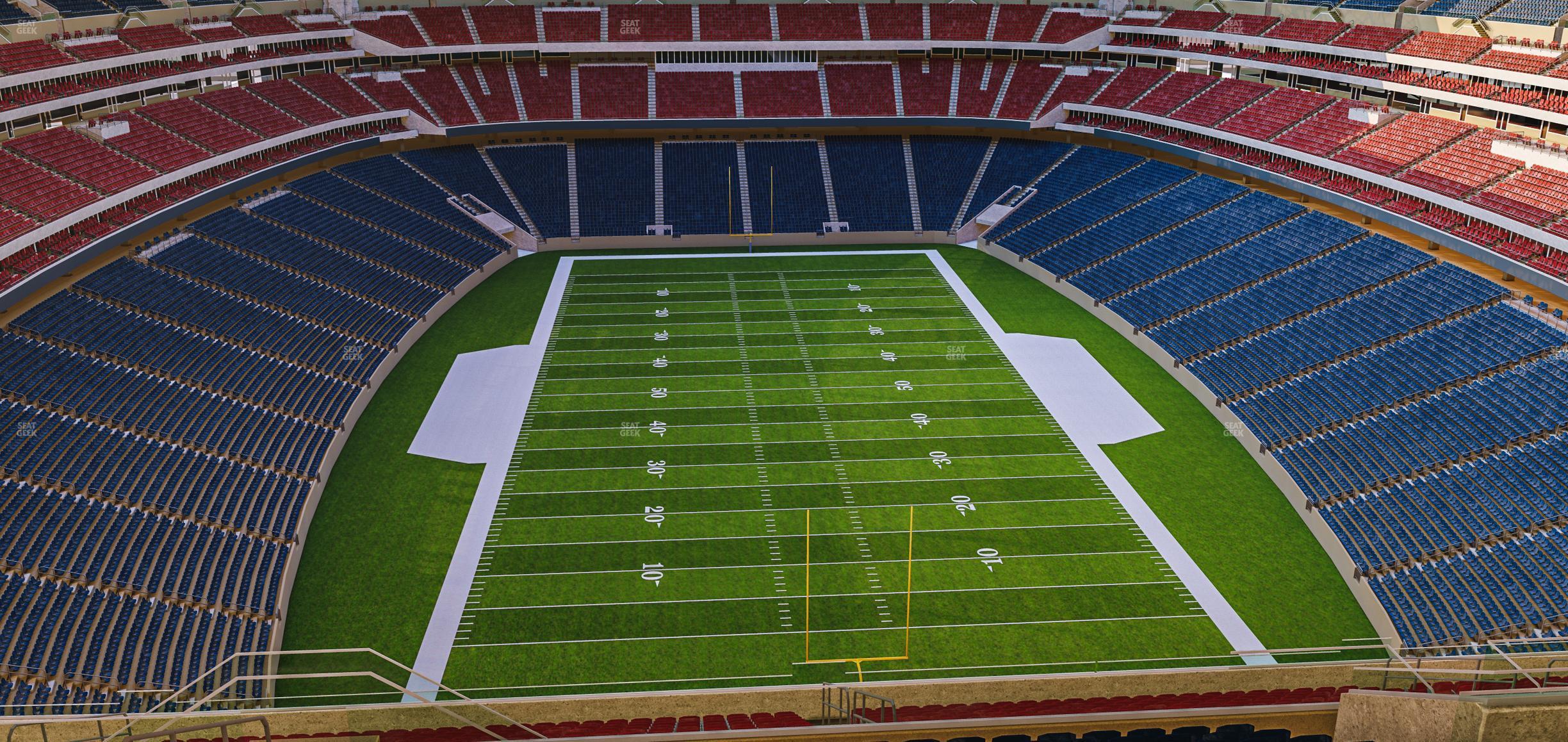 Seating view for NRG Stadium Section 722