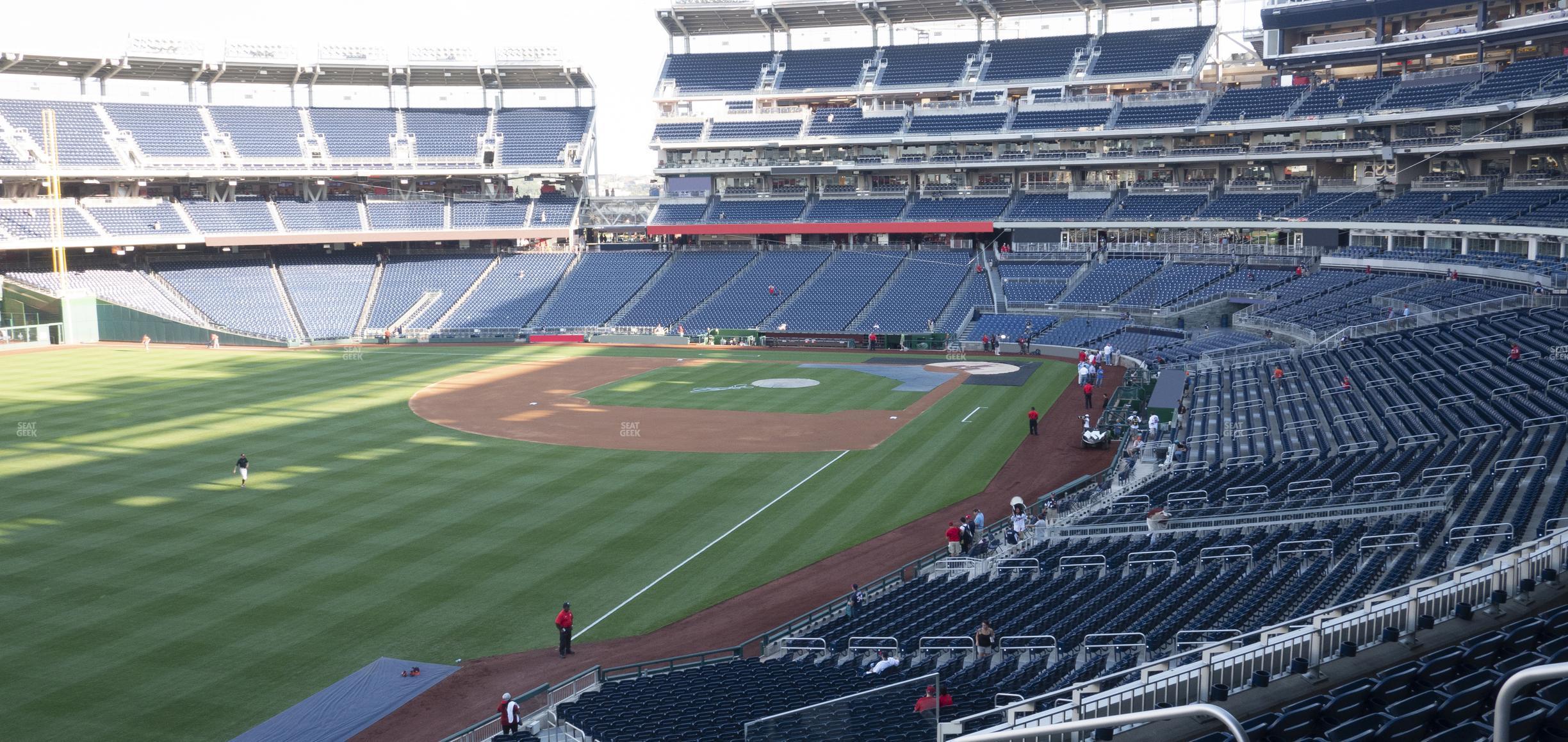 Seating view for Nationals Park Section 201