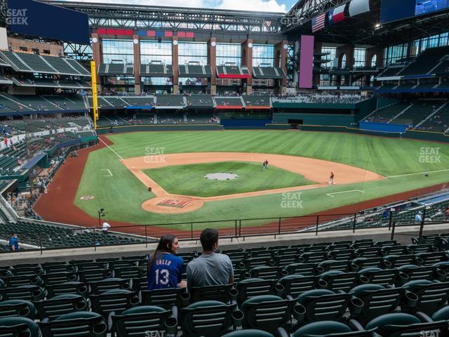 Seating view for Globe Life Field Section 116