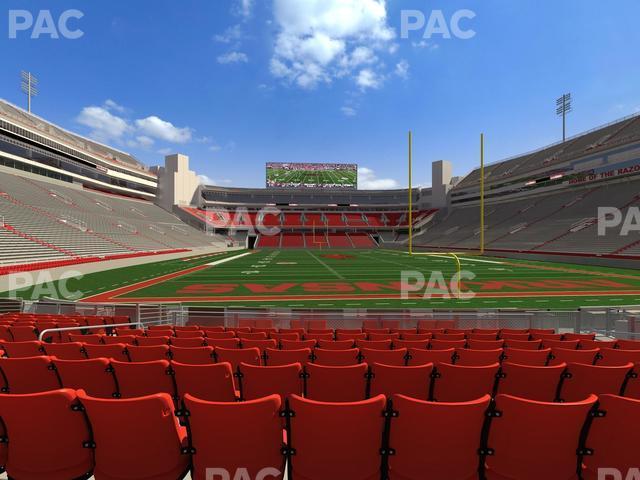 Seating view for Razorback Stadium Section F 6