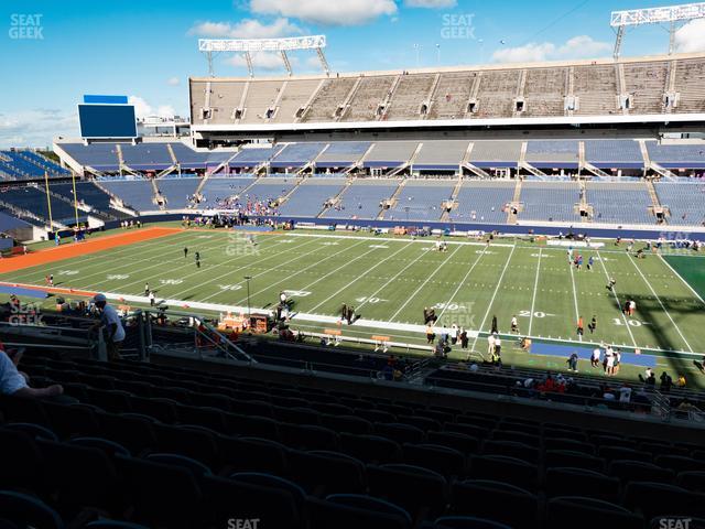 Seating view for Camping World Stadium Section Plaza 32