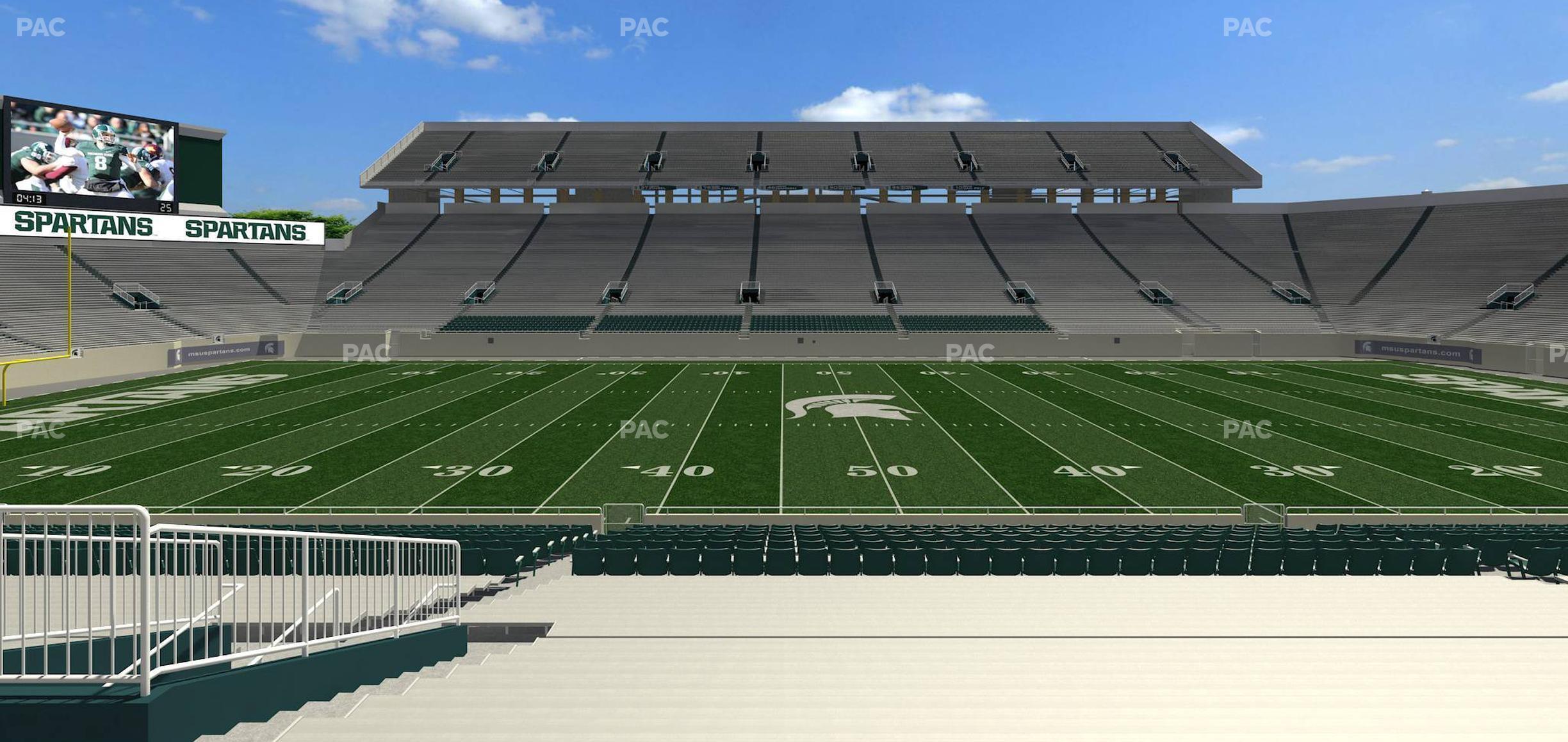 Seating view for Spartan Stadium (Michigan) Section 24