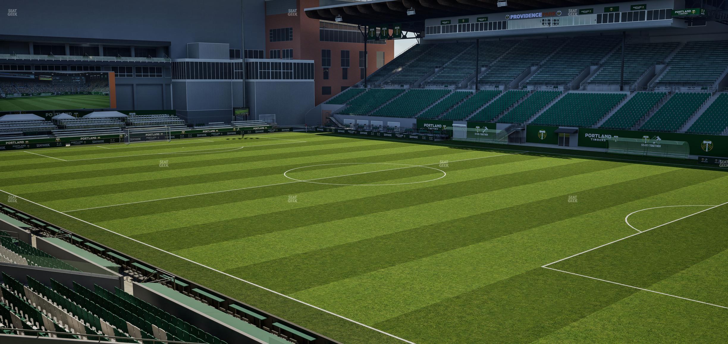 Seating view for Providence Park Section 101