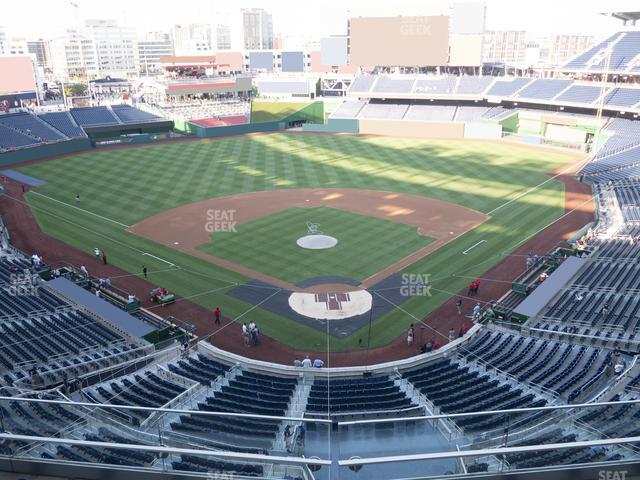 Seating view for Nationals Park Section 313