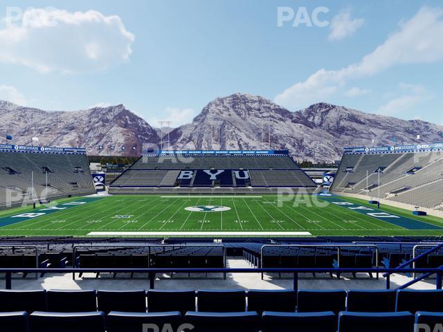 Seating view for LaVell Edwards Stadium Section 105