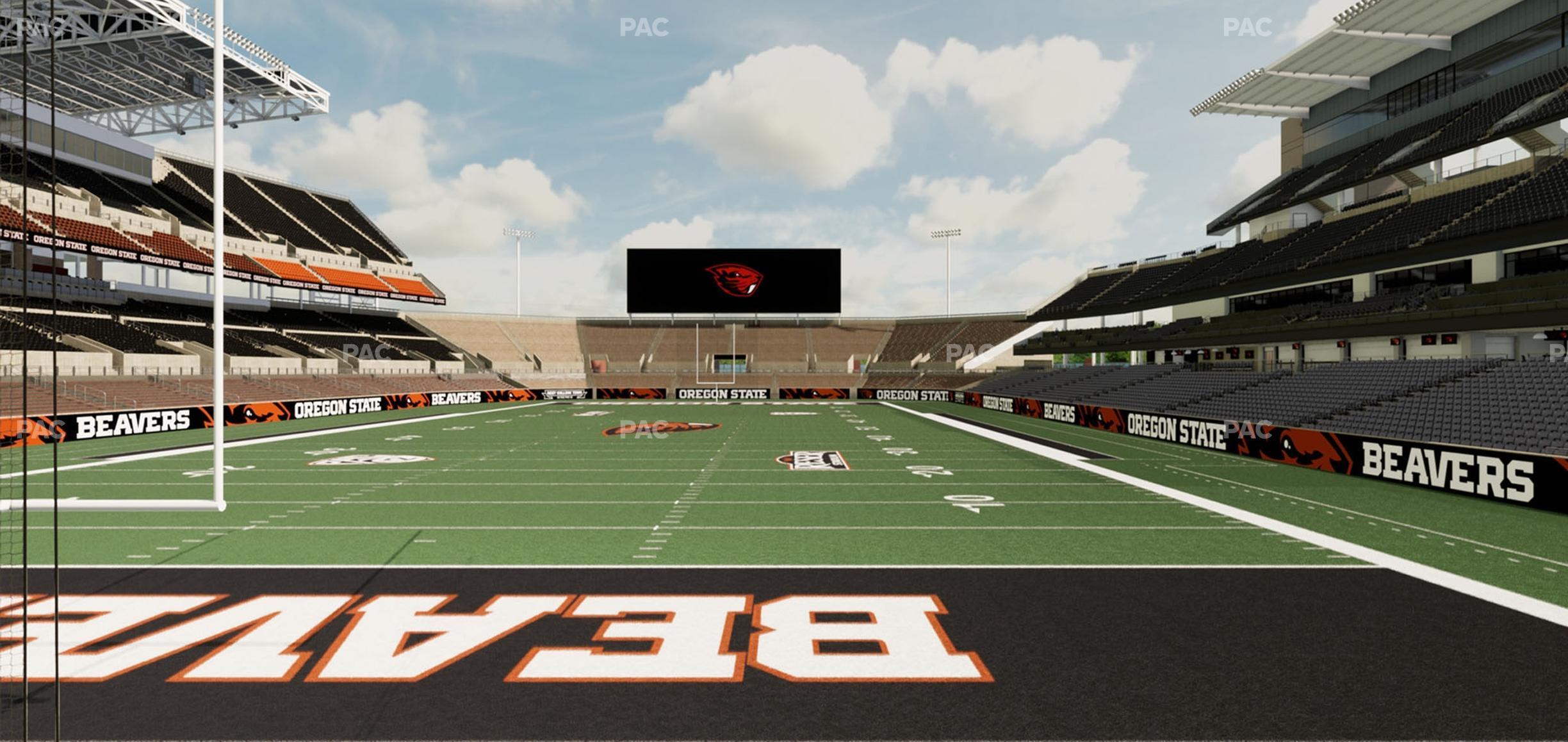 Seating view for Reser Stadium Section 137