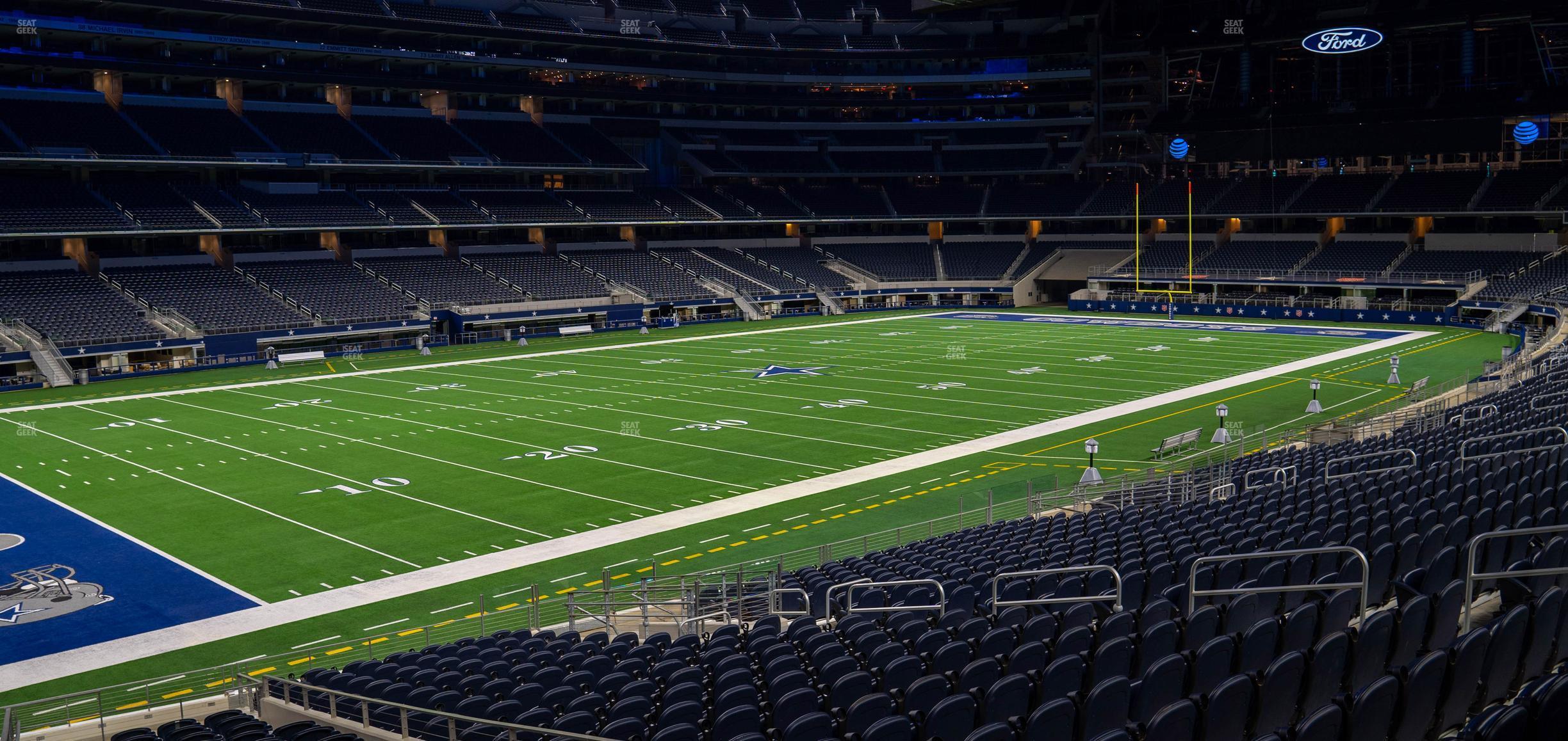 Seating view for AT&T Stadium Section Hall Of Fame Suite 231