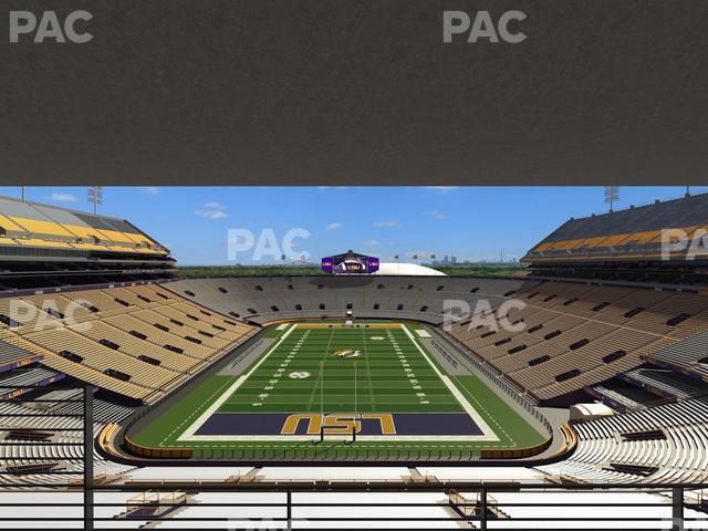 Seating view for Tiger Stadium Section Suite 253