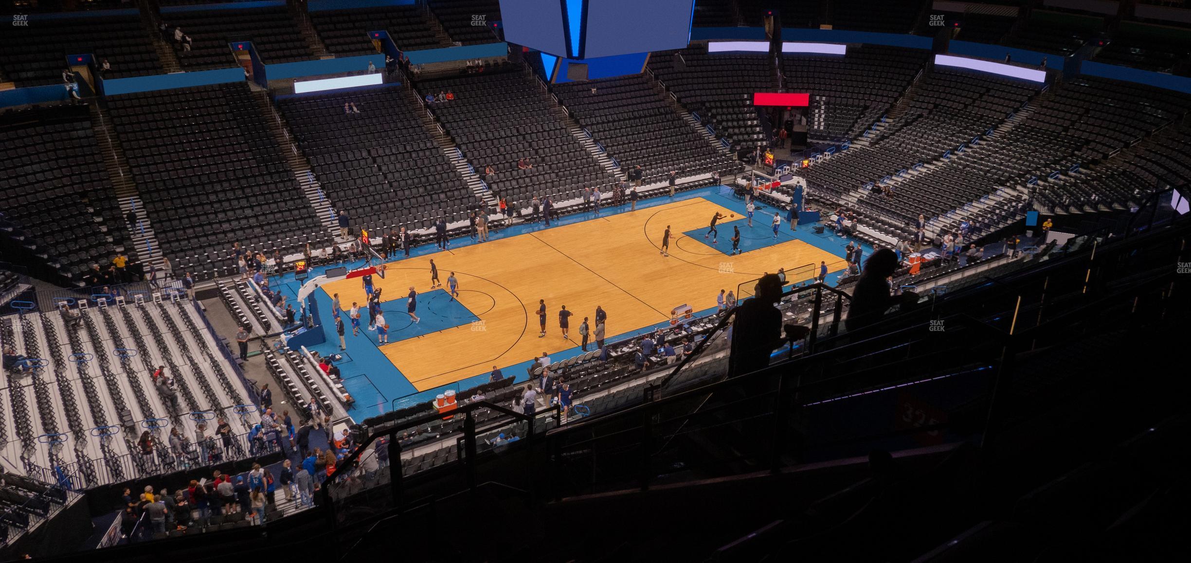 Seating view for Paycom Center Section 326