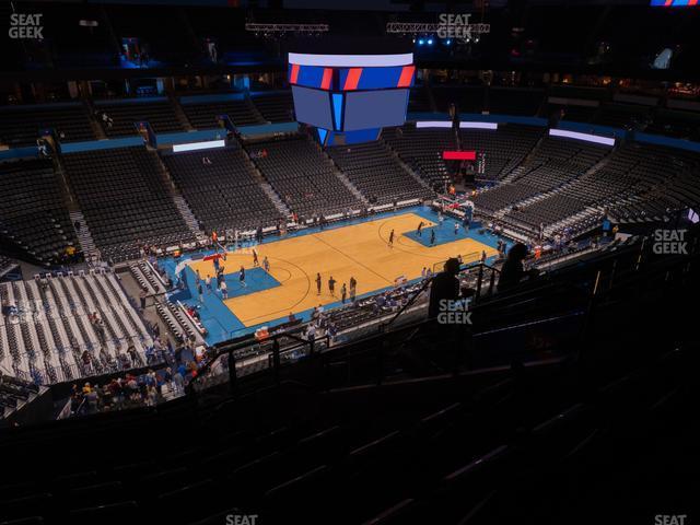 Seating view for Paycom Center Section 326