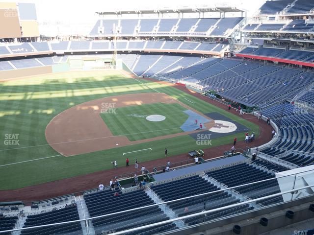 Seating view for Nationals Park Section 307