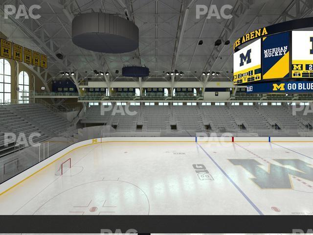 Seating view for Yost Arena Section 217