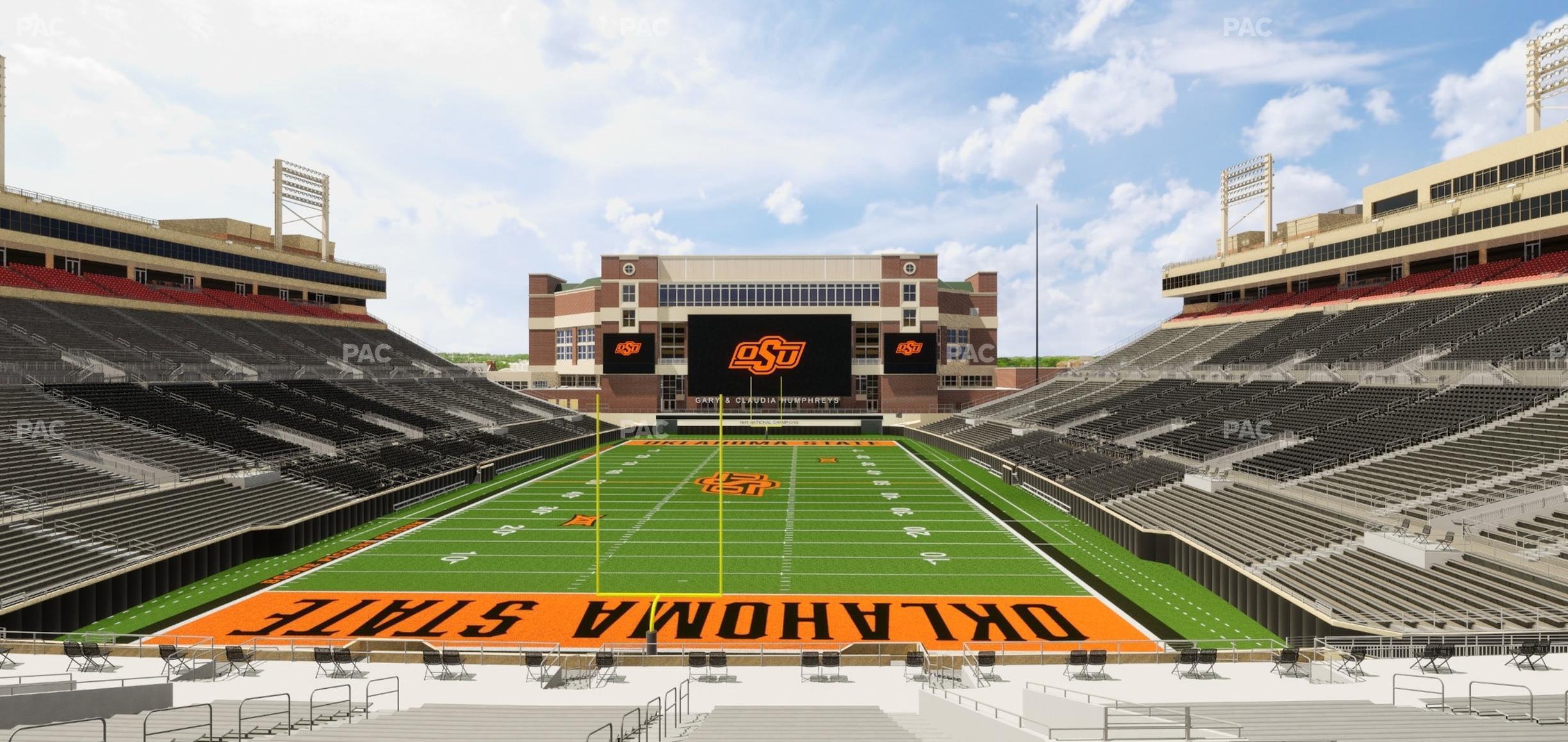 Seating view for Boone Pickens Stadium Section 120