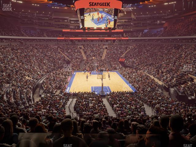 Seating view for Madison Square Garden Section Madison Club 62