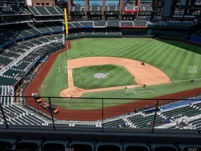 Seating view for Globe Life Field Section 221