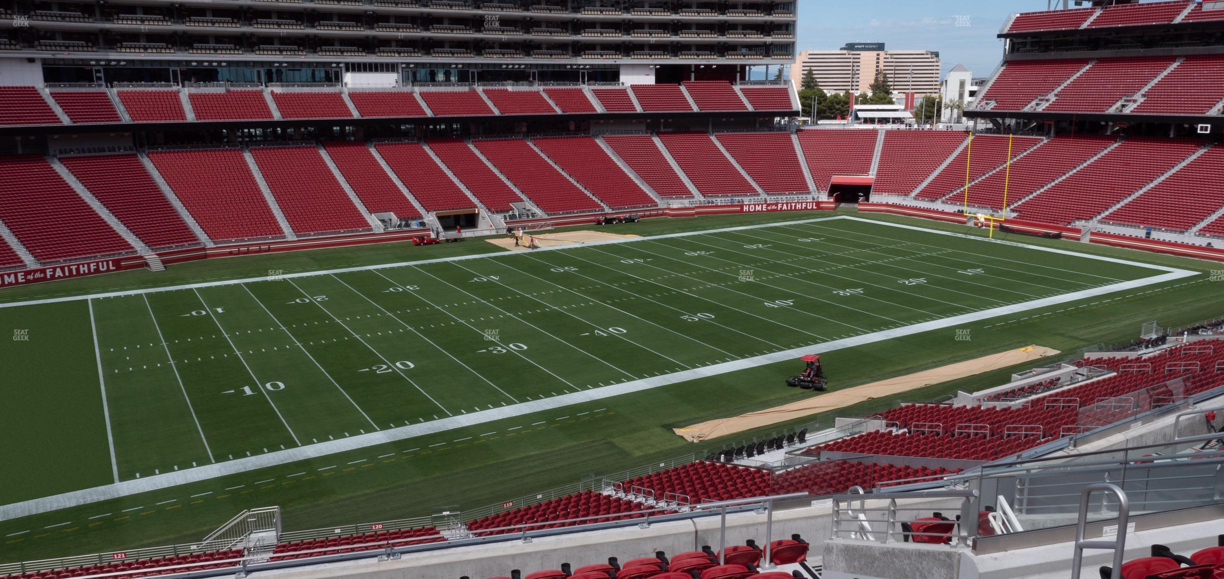 Seating view for Levi's Stadium Section 221