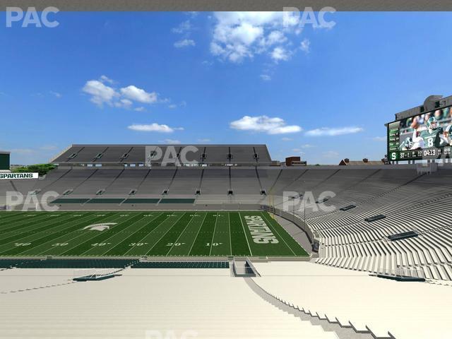 Seating view for Spartan Stadium (Michigan) Section 21