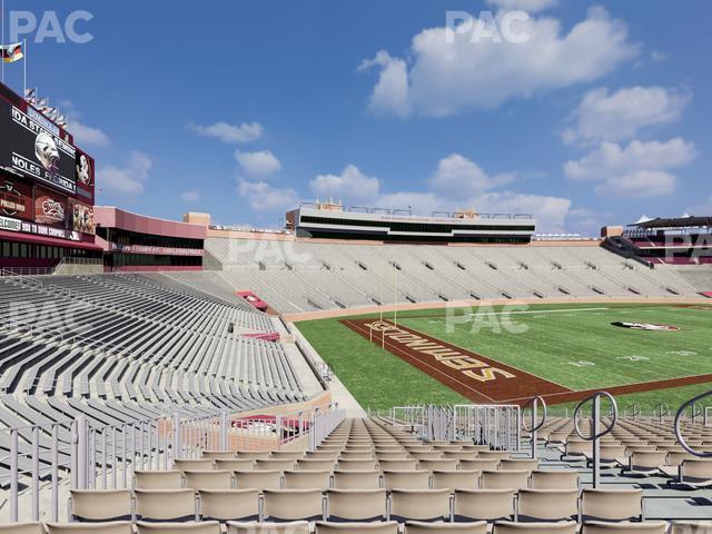 Seating view for Doak Campbell Stadium Section 39