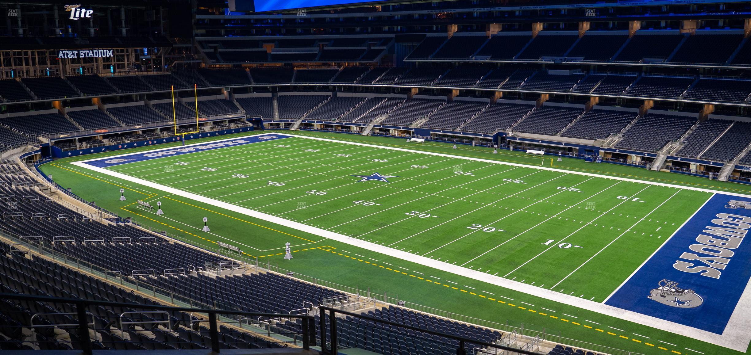 Seating view for AT&T Stadium Section 305