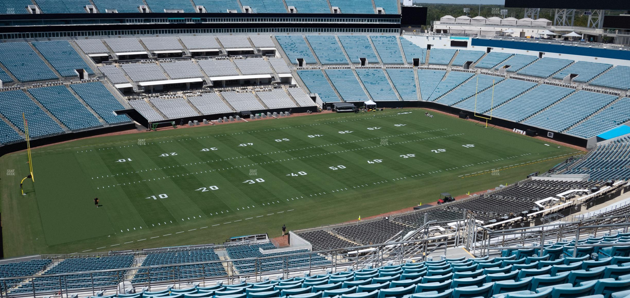 Seating view for EverBank Stadium Section 441