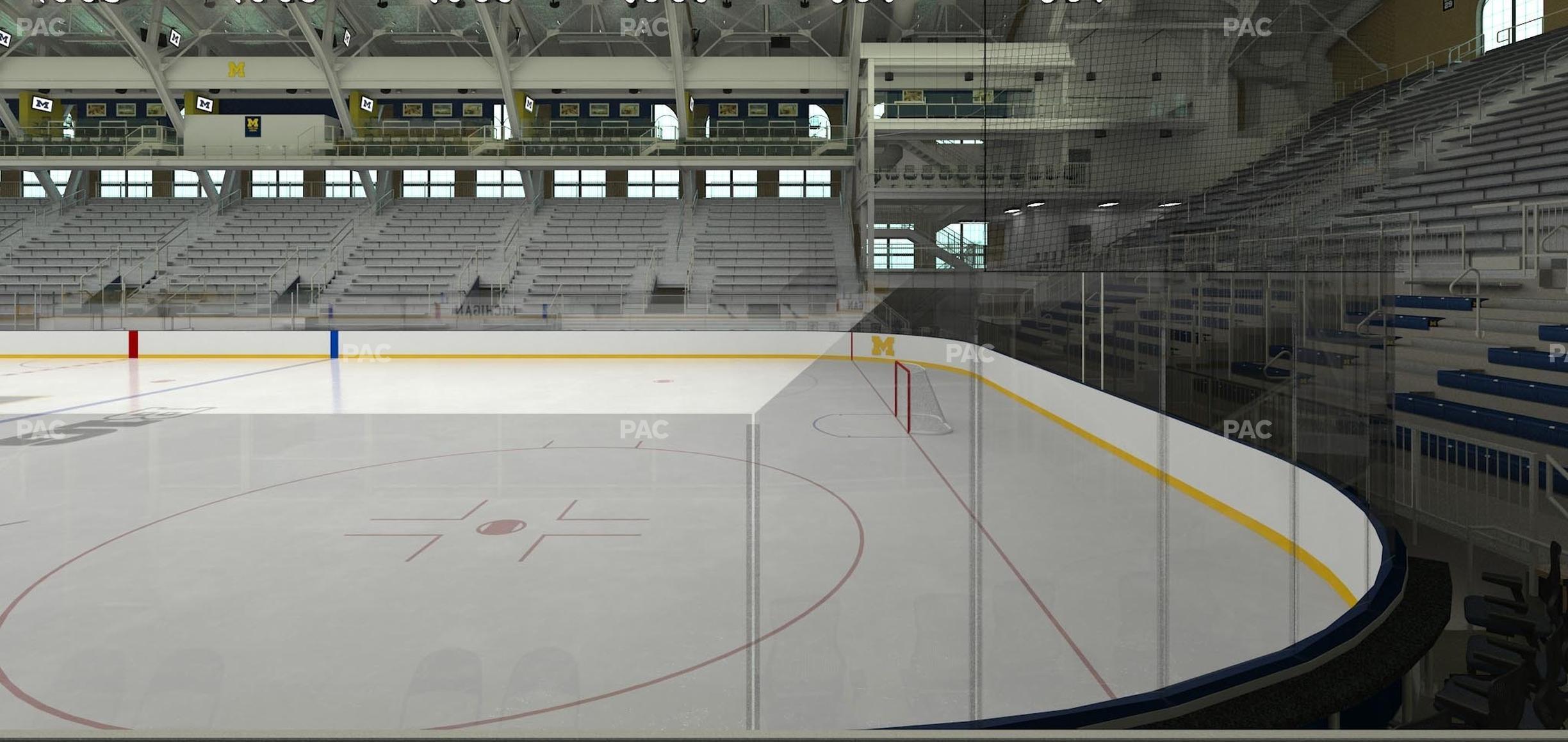 Seating view for Yost Arena Section 22