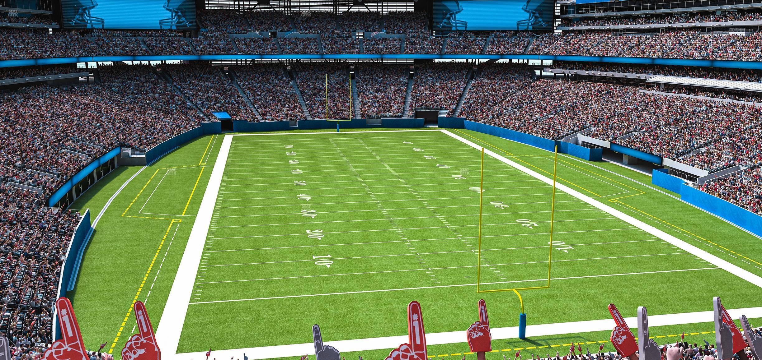 Seating view for MetLife Stadium Section 203 A