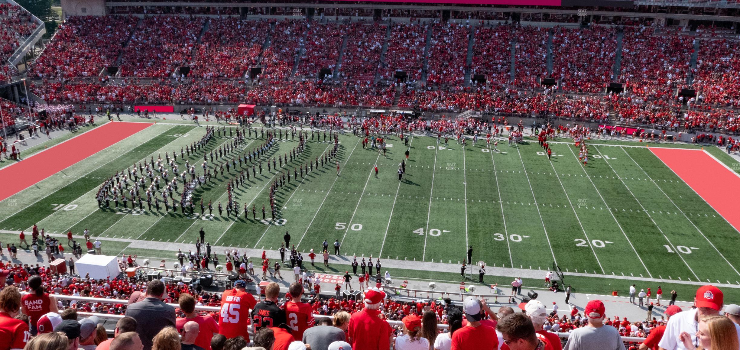 Seating view for Ohio Stadium Section 20 C