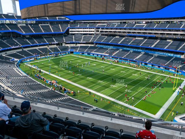 Seating view for SoFi Stadium Section 329