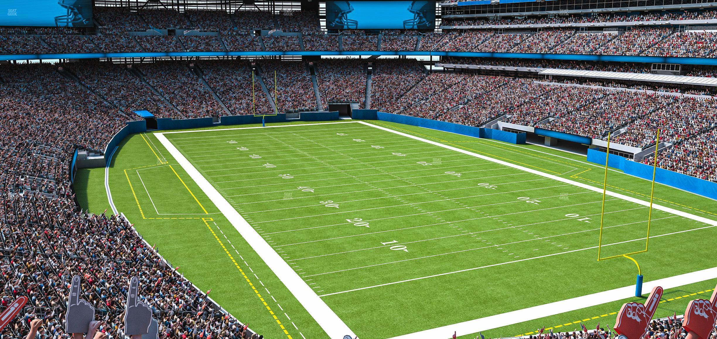 Seating view for MetLife Stadium Section 205 A