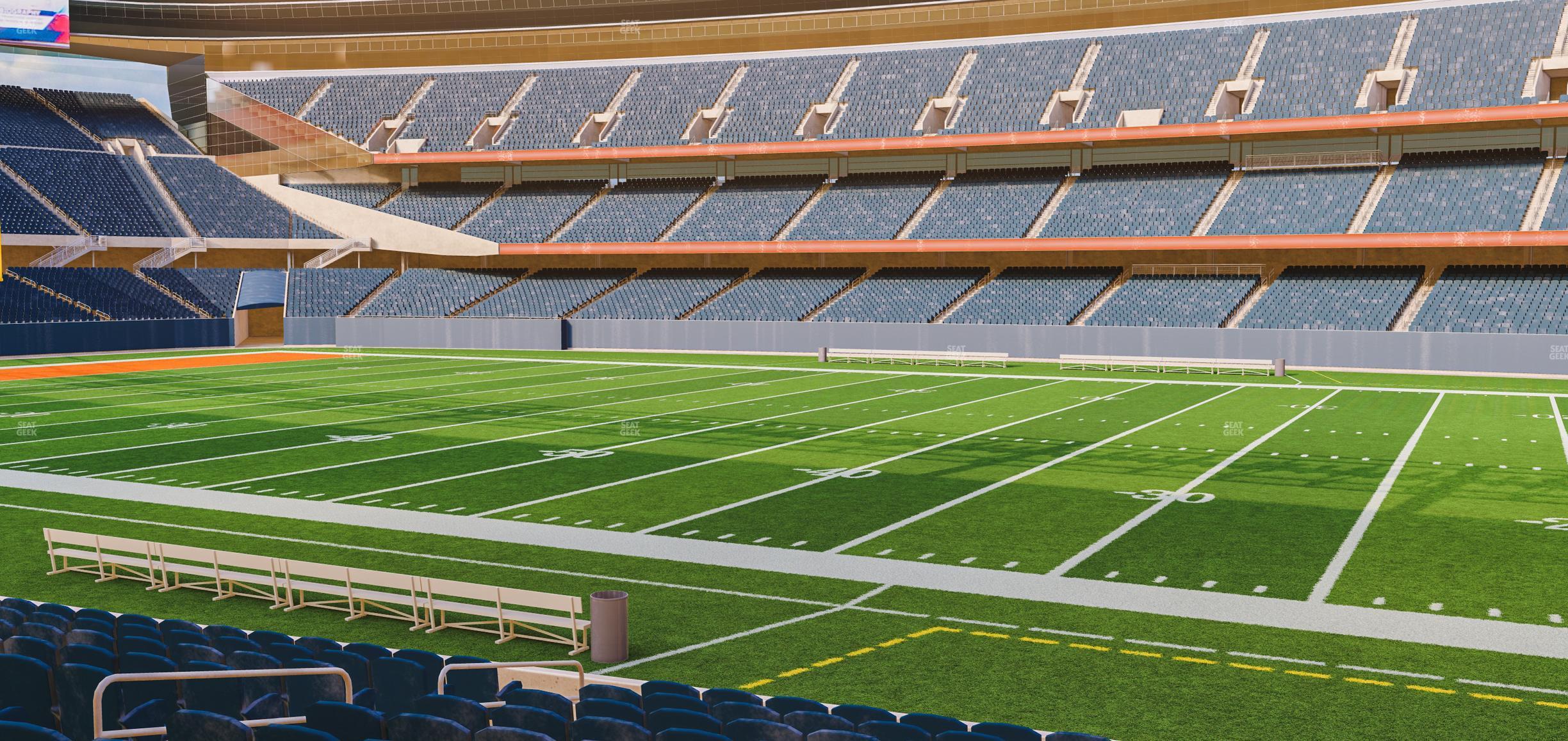 Seating view for Soldier Field Section 133