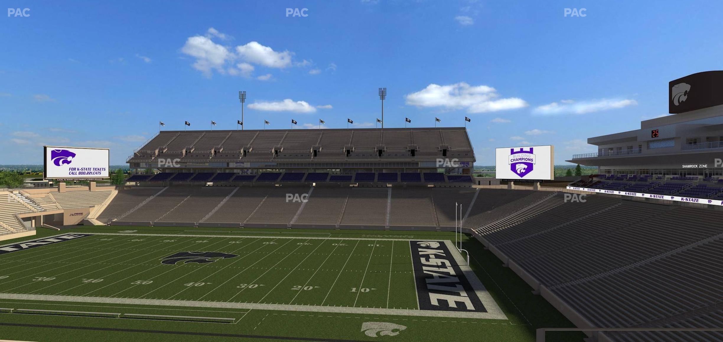 Seating view for Bill Snyder Family Stadium Section 211