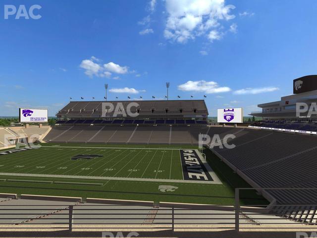 Seating view for Bill Snyder Family Stadium Section 211