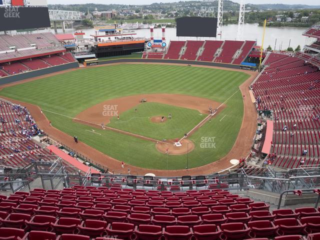 Seating view for Great American Ball Park Section 522