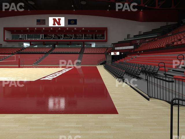 Seating view for Bob Devaney Sports Center Section A 13