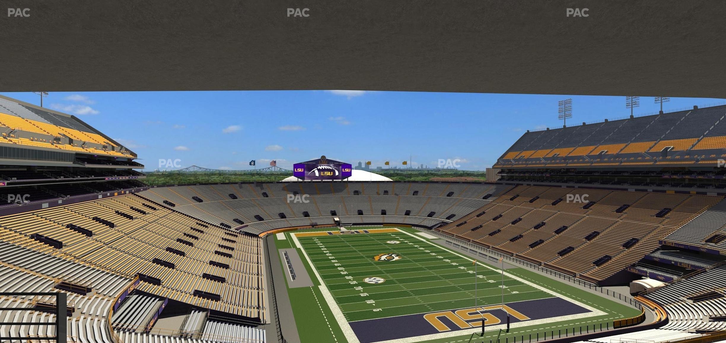 Seating view for Tiger Stadium Section Suite 263