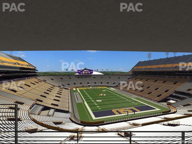 Seating view for Tiger Stadium Section Suite 263