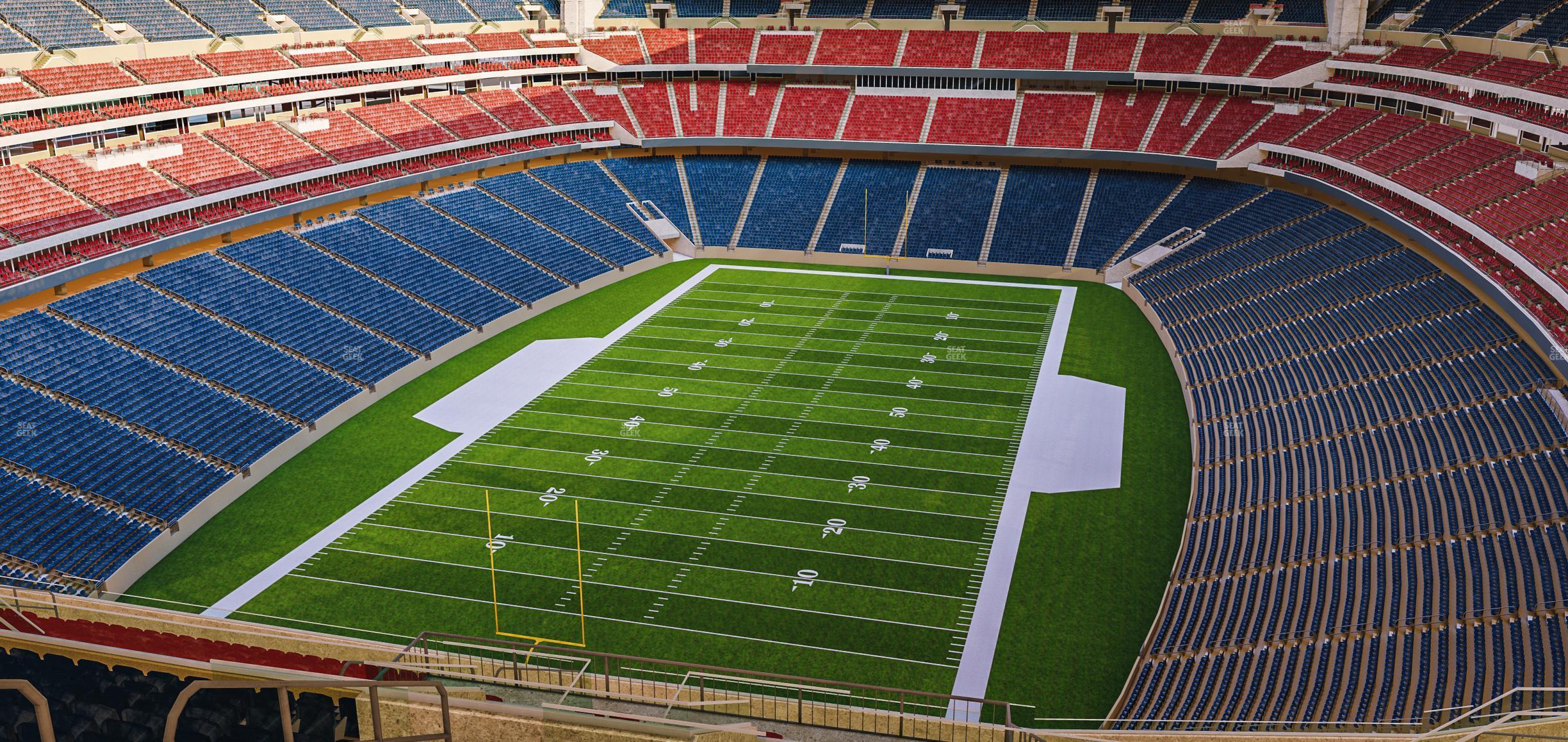 Seating view for NRG Stadium Section 745