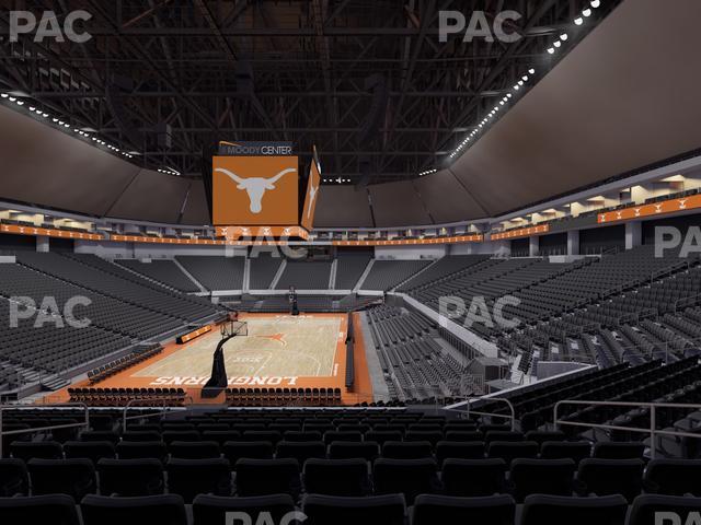 Seating view for Moody Center ATX Section 124