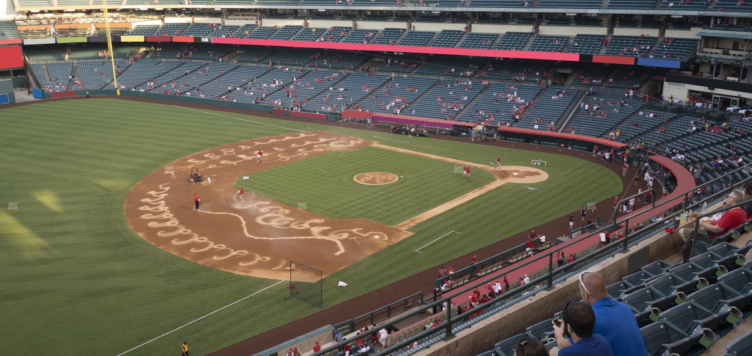 Seating view for Angel Stadium of Anaheim Section 409